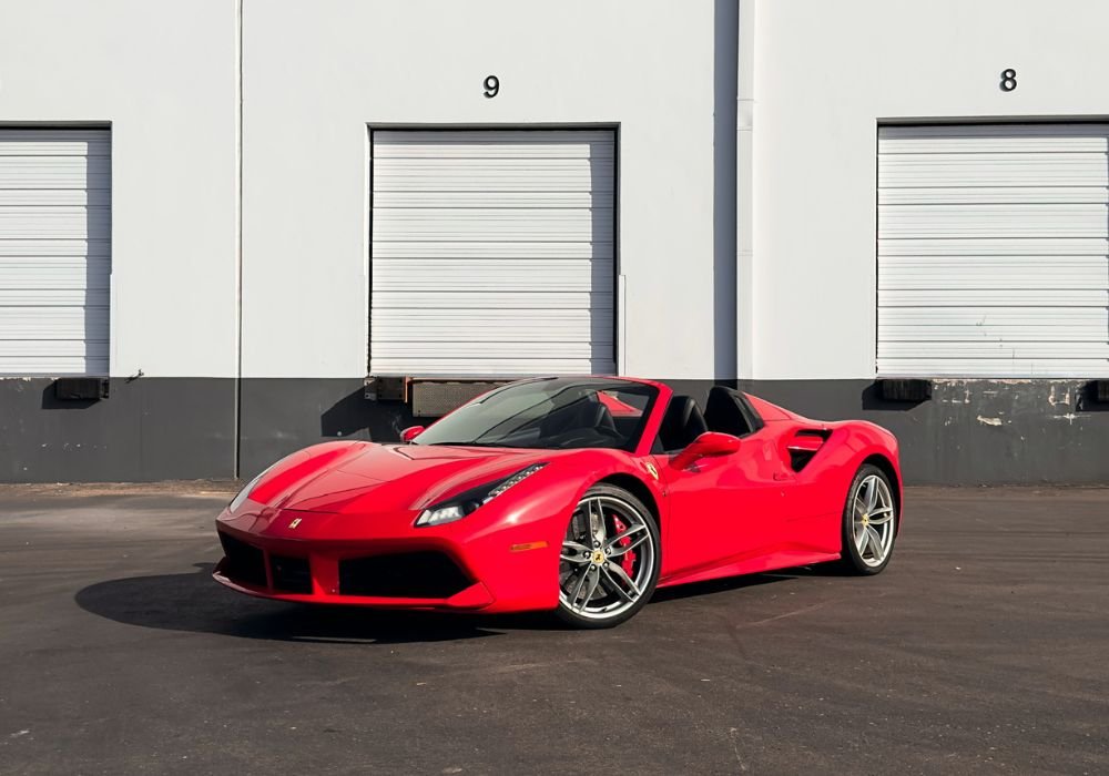 Ferrari 488 Spider Luxury Convertible Supercar | Mosh Exotics