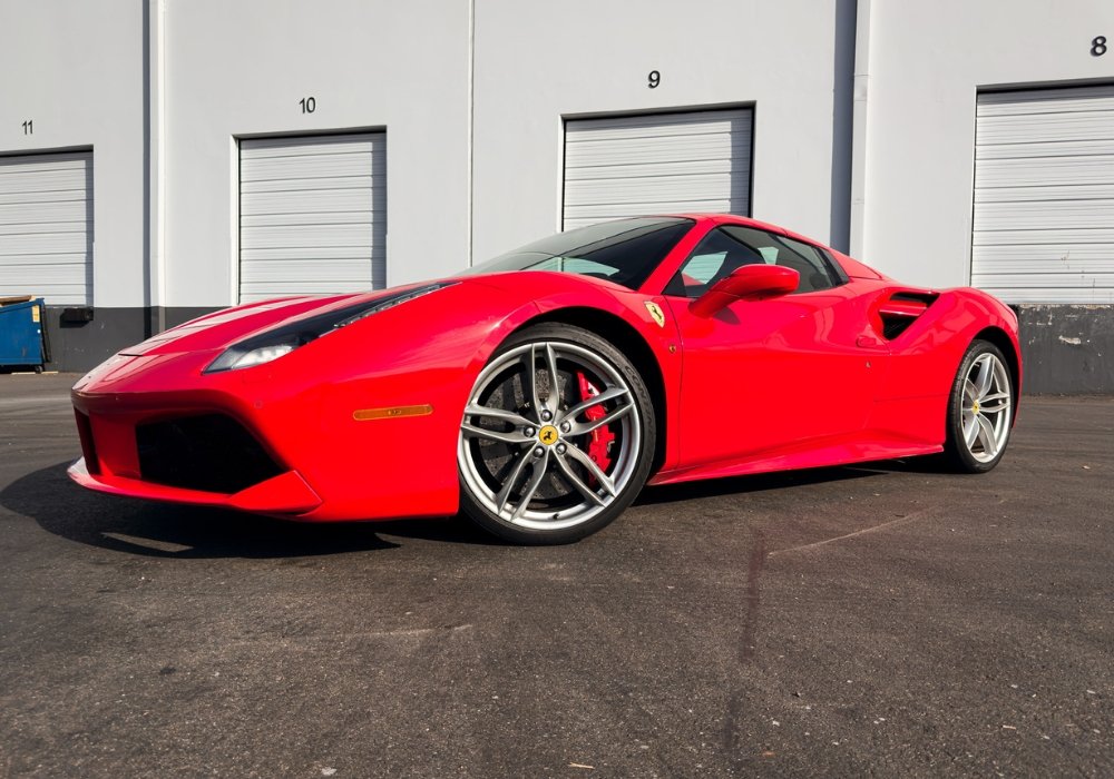 Ferrari 488 Spider Luxury Convertible Supercar | Mosh Exotics