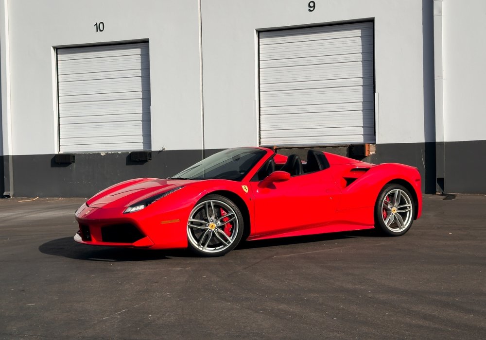 Ferrari 488 Spider Luxury Convertible Supercar | Mosh Exotics