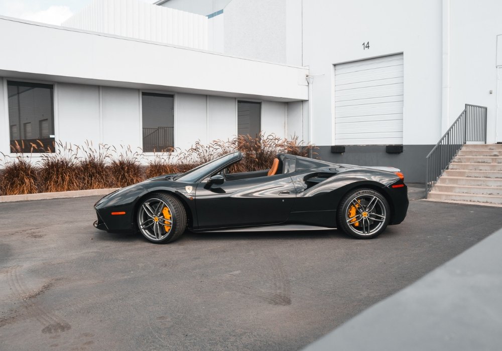 Ferrari 488 Spider Luxury Convertible Rental | Mosh Exotics